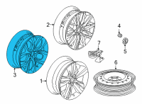 OEM Acura MDX WHEEL, AL (20X9J) Diagram - 42800-TYA-A20