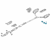 OEM 2017 Kia Cadenza Support Assembly-Hanger Diagram - 287853R000