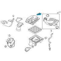 OEM 2013 Buick Verano Air Mass Sensor Diagram - 12671624