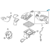 OEM Buick PCV Hose Diagram - 12620302