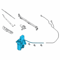 OEM 2017 Nissan NV1500 Hose-Washer Diagram - 28935-1PA0A