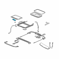 OEM 2016 Honda CR-V Handle, Sunshade *YR449L* (CASHMERE IVORY) Diagram - 70611-TA0-A01ZP