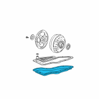 OEM 1997 Ford Taurus Transmission Pan Diagram - 4F1Z-7A194-AA