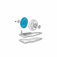 OEM Mercury Sable Drive Plate Diagram - F6DZ-6375-A