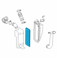 OEM Scion iQ Element Diagram - 17801-40040