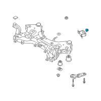 OEM 2015 Hyundai Santa Fe Nut Diagram - 13396-10007-K