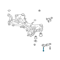 OEM 2019 Hyundai Santa Fe Bolt Diagram - 62492-C5000