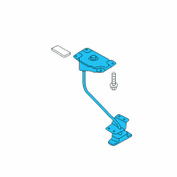 OEM Hyundai Carrier Assembly-Spare Wheel Diagram - 62800-B8000