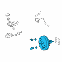 OEM Scion iM Booster Assembly Diagram - 44610-09C80