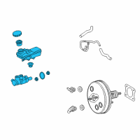 OEM Scion iM Master Cylinder Diagram - 47201-09800