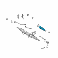 OEM 2008 Ford Ranger Boot Diagram - 7L5Z-3K661-A