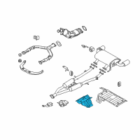 OEM 2016 Nissan 370Z INSULATOR-Heat, Front Floor Diagram - 74754-1EA0A