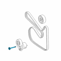 OEM Infiniti Q50 Bolt Diagram - 23390-HG00C