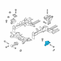 OEM 2012 Kia Rio Bracket Assembly-TRANSAXLE Diagram - 218301W200