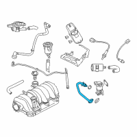 OEM Jeep Grand Cherokee Tube-EGR Diagram - 4591876AE