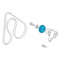 OEM Acura ILX Pulley, Idler Diagram - 31180-RW0-003