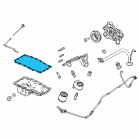 OEM 2014 Ford F-350 Super Duty Oil Pan Gasket Diagram - AL3Z-6710-A