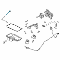 OEM 2015 Ford F-250 Super Duty Dipstick Diagram - AL3Z-6750-A