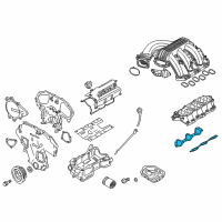 OEM 2011 Nissan Pathfinder Gasket-Manifold Diagram - 14035-8J101