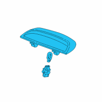 OEM Honda Accord Lamp Unit *NH361L* (CF GRAY) Diagram - 34271-SDA-A01ZB