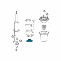 OEM GMC Sierra 1500 Lower Insulator Diagram - 84037332