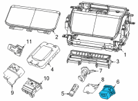 OEM 2022 Jeep Grand Wagoneer INVERTER Diagram - 68482656AA