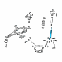 OEM 2013 Jeep Grand Cherokee ABSORBER-Suspension Diagram - 68384336AC