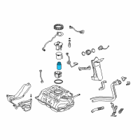 OEM 2011 Scion xD Fuel Pump Diagram - 23220-37100