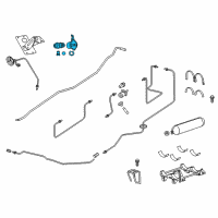 OEM Ram 2500 RECEPTCLE-Fuel Filler Diagram - 68141747AC