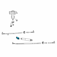 OEM 2021 Jeep Wrangler Bracket-Damper Diagram - 68309366AB