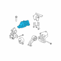 OEM 2008 Dodge Avenger Insulator Diagram - 5085076AB