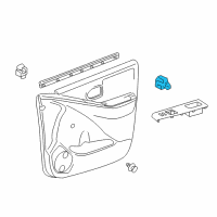 OEM Scion Window Switch Diagram - 84820-21050