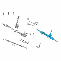 OEM Toyota Celica Steering Gear Seal Kit Diagram - 04445-20261