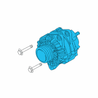 OEM Kia Sorento Reman Alternator Diagram - 3730039450RU