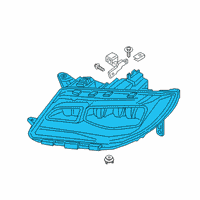 OEM 2018 Lincoln MKZ  Diagram - JP5Z13008U