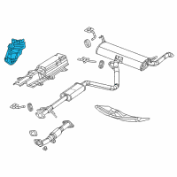 OEM 2013 Dodge Dart Shield-Exhaust Diagram - 68084282AC