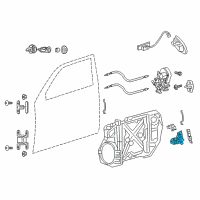 OEM 2017 Dodge Charger Presenter-Latch Diagram - 68104004AA