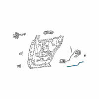 OEM Lincoln Aviator Rod Diagram - 2C5Z-7826460-AAD