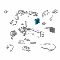 OEM Jeep EVAPORATOR-Air Conditioning Diagram - 5073178AA