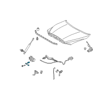 OEM 1998 Lexus SC400 Switch, Courtesy Lamp Diagram - 84231-24030