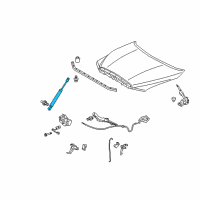 OEM 2014 Toyota Sequoia Support Cylinder Diagram - 53450-0C021