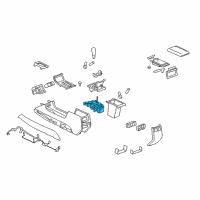 OEM Buick Shifter Diagram - 25927246