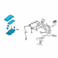 OEM Chevrolet Malibu Maxi Fuse Diagram - 25882988