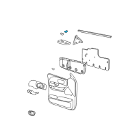 OEM Ford F-250 Super Duty Lock Switch Diagram - YL3Z-14028-AB