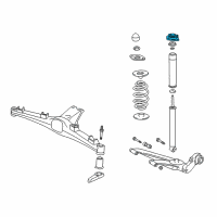 OEM 2004 BMW 325xi Guide Support Diagram - 33-52-1-092-362