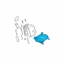 OEM Infiniti G35 Cushion Complete-Front Seat R Diagram - 873A2-AC81A