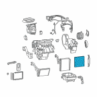 OEM 2017 Jeep Cherokee Filter-Cabin Air Diagram - 68223044AB