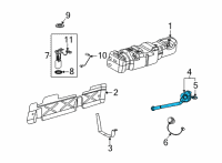 OEM 2021 Chevrolet Express 2500 Filler Pipe Diagram - 84901807