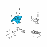 OEM 2016 Ford Flex Upper Transmission Mount Diagram - AA5Z-6038-B