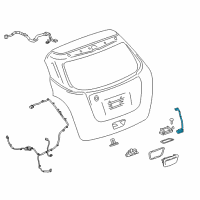 OEM 2017 Buick Encore Release Switch Diagram - 95034856